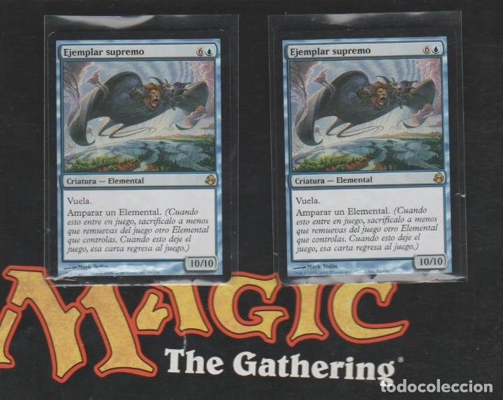 Barajas de cartas: MAGIC THE GATHERING : PAREJA EJEMPLAR SUPREMO ( ELEMENTAL ) - Foto 1
