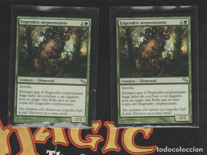 Barajas de cartas: MAGIC THE GATHERING : PAREJA ENGENDRO SERPENTEANTE ( ELEMENTAL ) - Foto 1