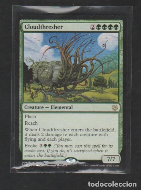 Barajas de cartas: MAGIC THE GATHERING : TRILLADOR DE NUBES ( ELEMENTAL ) - Foto 1