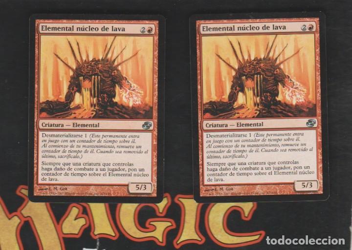 Barajas de cartas: MAGIC THE GATHERING : PAREJA ELEMENTAL NUCLEO DE LAVA ( ELEMENTAL ) - Foto 1