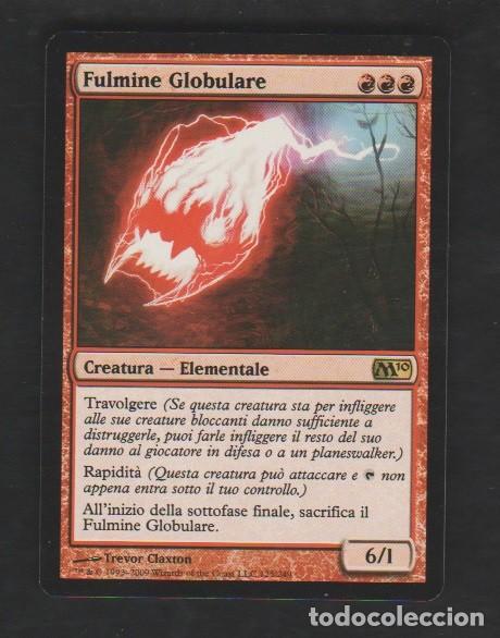 Barajas de cartas: MAGIC THE GATHERING : BOLA DE RAYOS ( ELEMENTAL ) - Foto 1