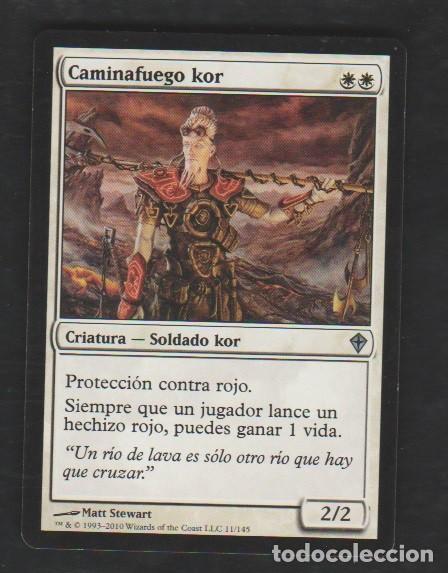 Barajas de cartas: MAGIC THE GATHERING : CAMINAFUEGO KOR ( KOR ) - Foto 1