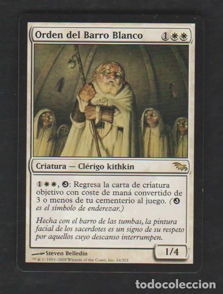 Barajas de cartas: MAGIC THE GATHERING : ORDEN DEL BARRO BLANCO ( KITHKIN ) - Foto 1