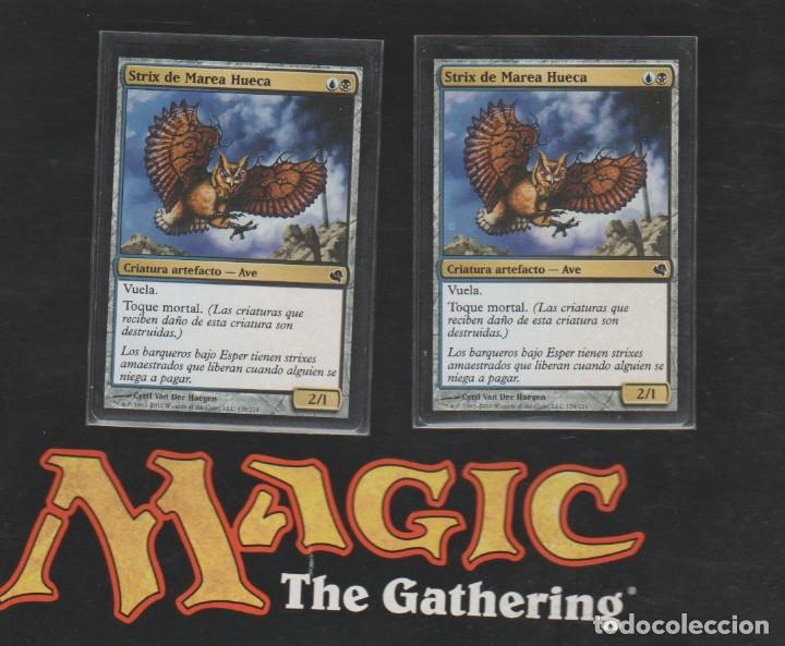 Barajas de cartas: MAGIC THE GATHERING : PAREJA STRIX DE MAREA HUECA ( AVE ) - Foto 1