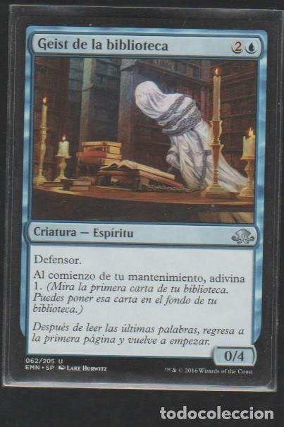 Barajas de cartas: MAGIC THE GATHERING : GEIST DE LA BIBLIOTECA ( ESPIRITU ) - Foto 1