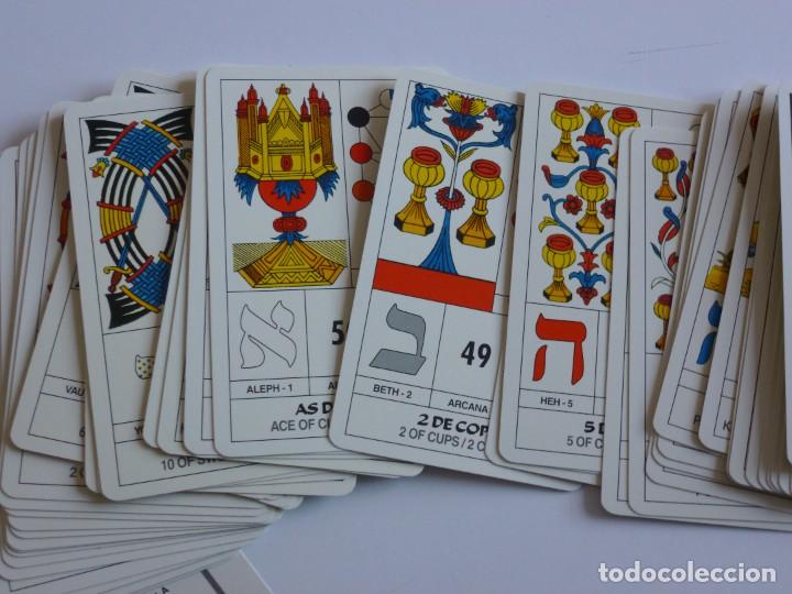 Barajas de cartas: Baraja Cartas Tarot Fournier CABALISTICO. Como nuevo - RARO y Bonito. COMPLETO - Foto 10 - 299490933