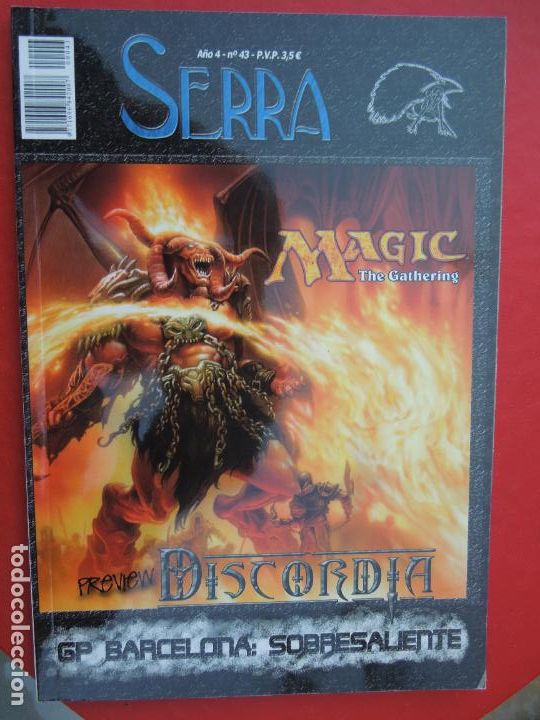 Barajas de cartas: SERRA- MAGIC THE GATERING - N&ordm; 43 -DISCORDIA - Foto 1