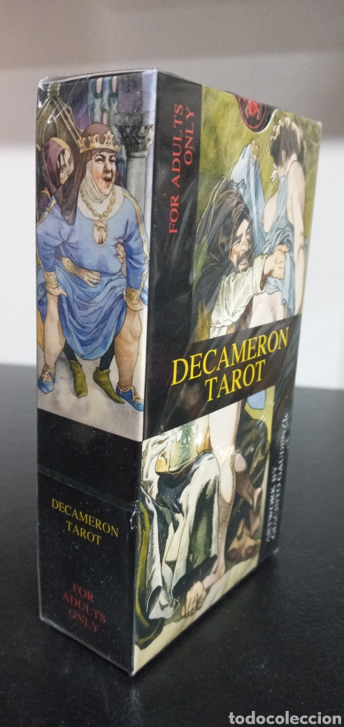 Barajas de cartas: DECAMERON TAROT. GIACINTO DAUDENZI. - Foto 2
