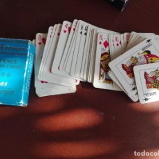 Barajas de cartas: BARAJA POKER DE CARTAS / NAIPES - 201 AVION -PATIENCE PLAYING CARDS- HERACLIO FOURNIER- MINI LILIPUT. Lote 301006293
