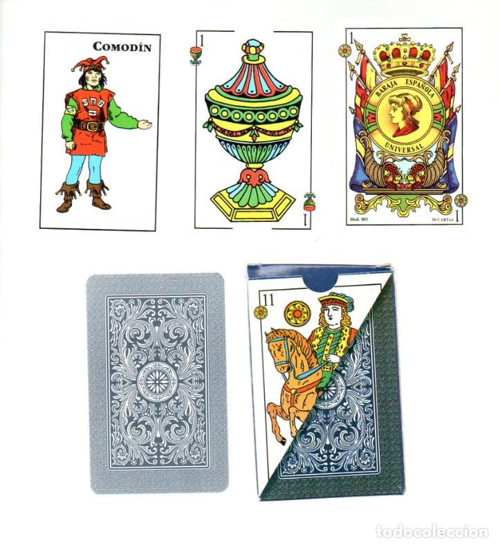 Playing Cards: BARAJA ESPA&Ntilde;OLA UNIVERSAL, MODELO 003. 50 CARTAS. SIN ESTRENAR