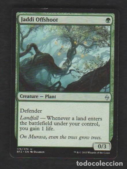 Barajas de cartas: MAGIC THE GATHERING : BROTE JADDI ( PLANTA ) - Foto 1