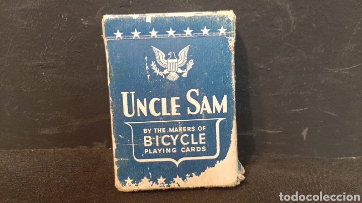 Barajas de cartas: CARTAS UNCLE SAM BY THE MAKERS OF BICYCLE PLAYING CARDS - Foto 3 - 303397423