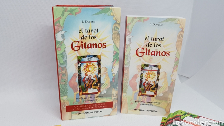 Barajas de cartas: EL TAROT DE LOS GITANOS COMPLETO EDITORIAL DE VECCHI - Foto 4