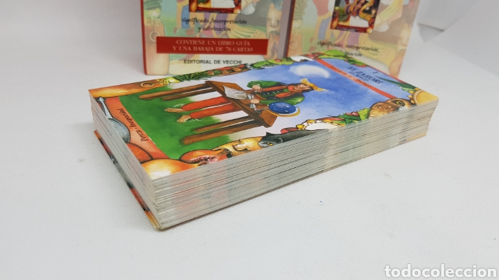 Barajas de cartas: EL TAROT DE LOS GITANOS COMPLETO EDITORIAL DE VECCHI - Foto 7