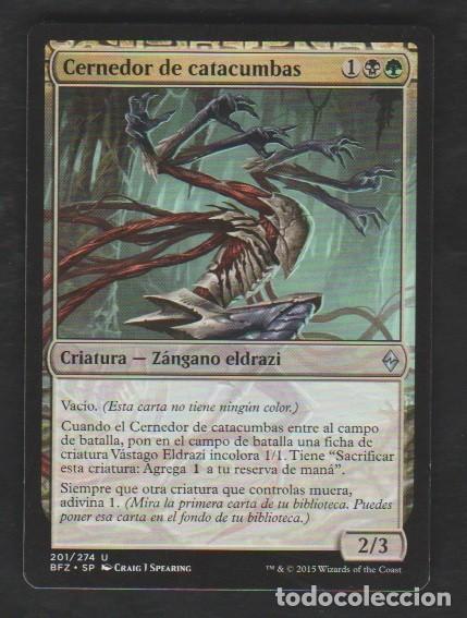 Barajas de cartas: MAGIC THE GATHERING : CERNEDOR DE CATACUMBAS ( ELDRAZI ) - Foto 1