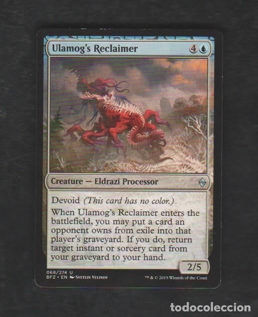 Barajas de cartas: MAGIC THE GATHERING : RECOBRADOR DE ULAMOG ( ELDRAZI ) - Foto 1