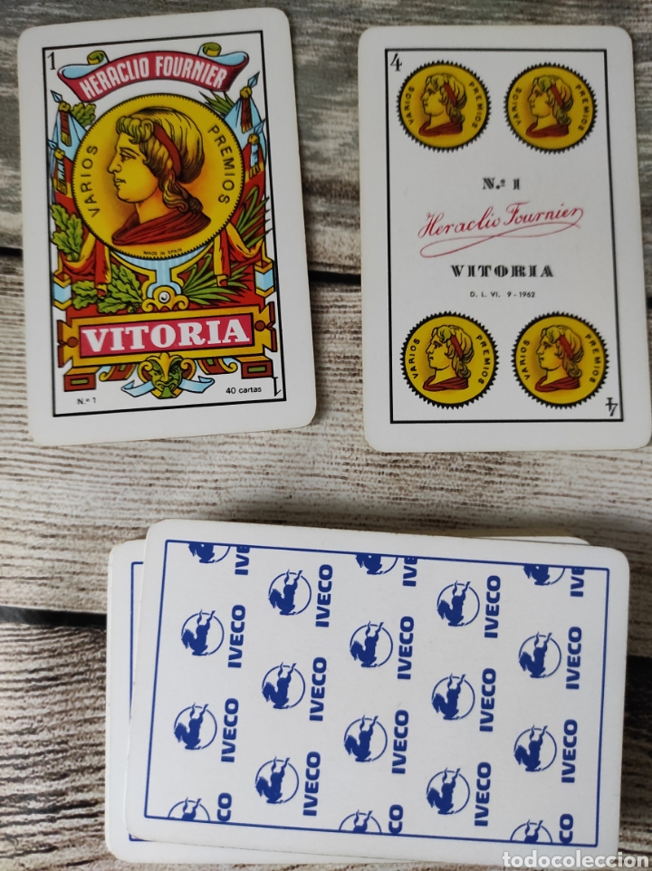 Barajas de cartas: Baraja Espa&ntilde;ola IVECO - Foto 3