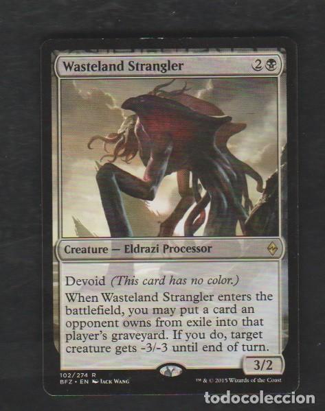 Barajas de cartas: MAGIC THE GATHERING : ESTRANGULADOR DEL YERMO ( ELDRAZI ) - Foto 1
