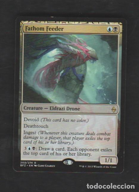 Barajas de cartas: MAGIC THE GATHERING : COMEDOR DE LAS PROFUNDIDADES ( ELDRAZI ) - Foto 1