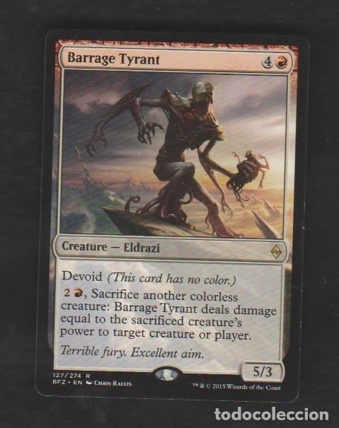 Barajas de cartas: MAGIC THE GATHERING : TIRANO BOMBARDEADOR ( ELDRAZI ) - Foto 1