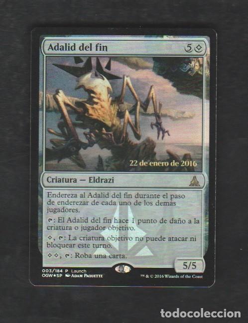 Barajas de cartas: MAGIC THE GATHERING : ADALID DEL FIN ( ELDRAZI ) - Foto 1
