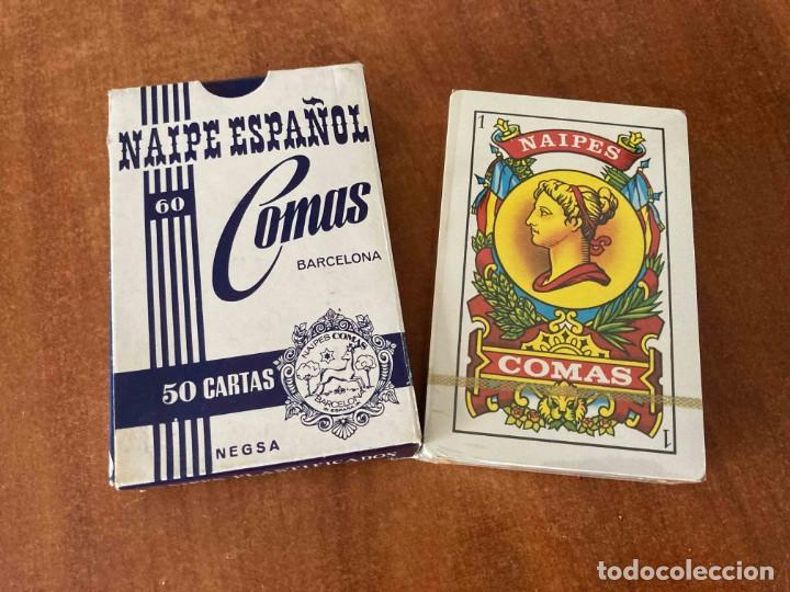Barajas de cartas: BARAJA DE CARTAS ESPA&Ntilde;OLA COMAS 60 - Foto 1