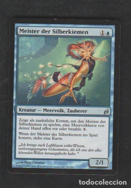 Barajas de cartas: MAGIC THE GATHERING : PERITO BRANQUIA PLATEADA ( TRITON ) - Foto 1