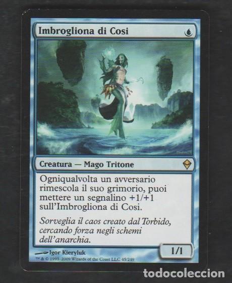 Barajas de cartas: MAGIC THE GATHERING : EMBUSTERA DE COSI ( TRITON ) - Foto 1
