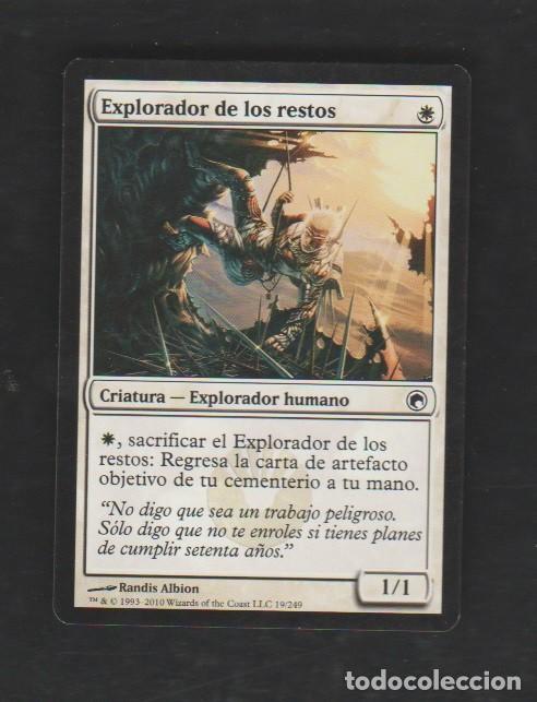Barajas de cartas: MAGIC THE GATHERING : EXPLORADOR DE LOS RESTOS ( HUMANO ) - Foto 1
