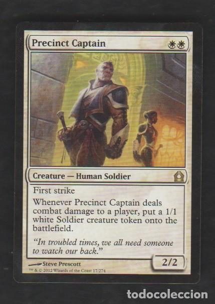Barajas de cartas: MAGIC THE GATHERING : CAPITAN DE DISTRITO ( HUMANO ) - Foto 1