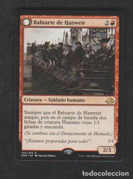 Barajas de cartas: MAGIC THE GATHERING : BALUARTE DE HANWEIR ( HUMANO ) - Foto 1