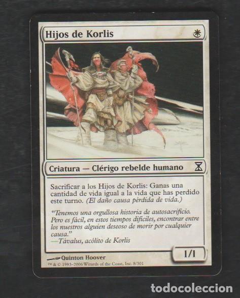 Barajas de cartas: MAGIC THE GATHERING : HIJOS DE KORLIS ( HUMANO ) - Foto 1