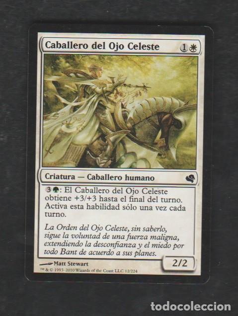 Barajas de cartas: MAGIC THE GATHERING : CABALLERO DEL OJO CELESTE ( HUMANO ) - Foto 1