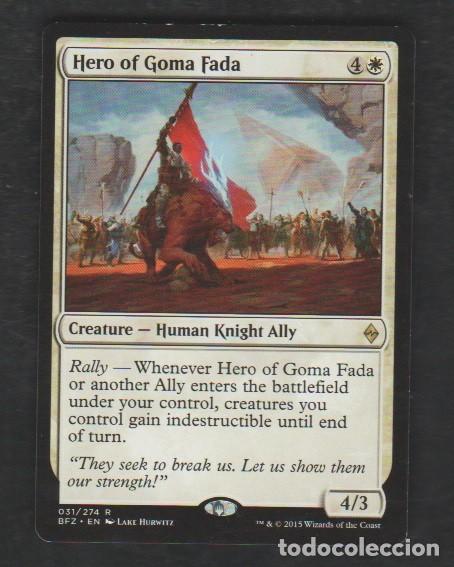 Barajas de cartas: MAGIC THE GATHERING : HEROE DE GOMA FADA ( HUMANO ) - Foto 1
