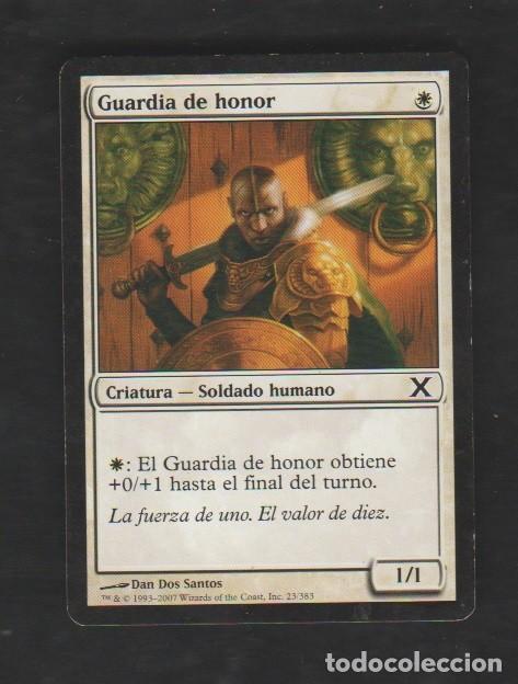 Barajas de cartas: MAGIC THE GATHERING : GUARDIA DE HONOR ( HUMANO ) - Foto 1