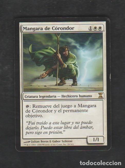Barajas de cartas: MAGIC THE GATHERING : MANGARA DE CORONDOR ( HUMANO ) - Foto 1