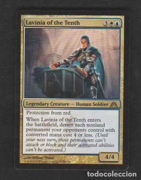 Barajas de cartas: MAGIC THE GATHERING : LAVINIA DEL DECIMO ( HUMANO ) - Foto 1
