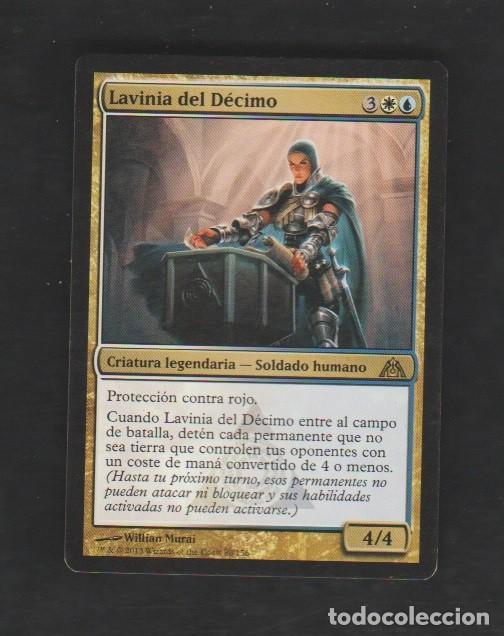 Barajas de cartas: MAGIC THE GATHERING : LAVINIA DEL DECIMO ( HUMANO ) - Foto 1