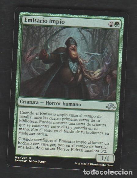 Barajas de cartas: MAGIC THE GATHERING : EMISARIO IMPIO ( HUMANO ) - Foto 1