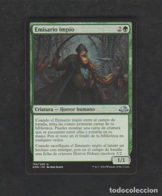 Barajas de cartas: MAGIC THE GATHERING : EMISARIO IMPIO ( HUMANO ) - Foto 1