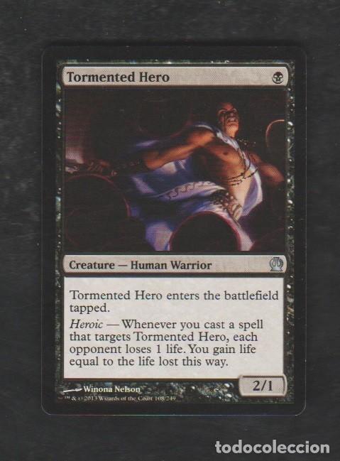 Barajas de cartas: MAGIC THE GATHERING : HEROE ATORMENTADO ( HUMANO ) - Foto 1