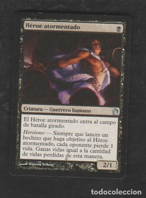 Barajas de cartas: MAGIC THE GATHERING : HEROE ATORMENTADO ( HUMANO ) - Foto 1
