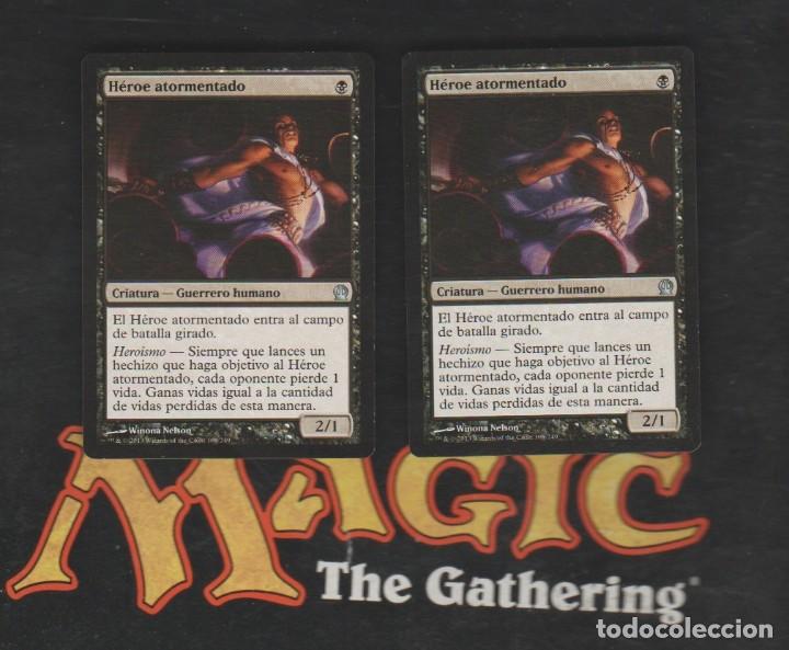 Barajas de cartas: MAGIC THE GATHERING : PAREJA , HEROE ATORMENTADO ( HUMANO ) - Foto 1