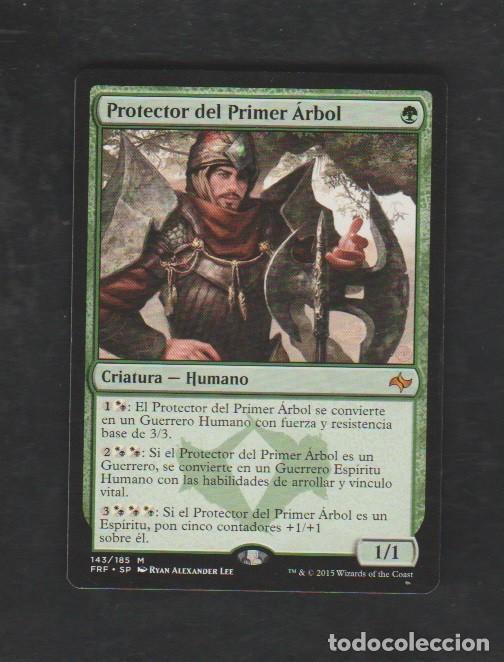Barajas de cartas: MAGIC THE GATHERING : PROTECTOR DEL PRIMER ARBOL ( HUMANO ) - Foto 1