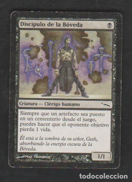Barajas de cartas: MAGIC THE GATHERING : DISCIPULO DE LA BOVEDA ( HUMANO ) - Foto 1