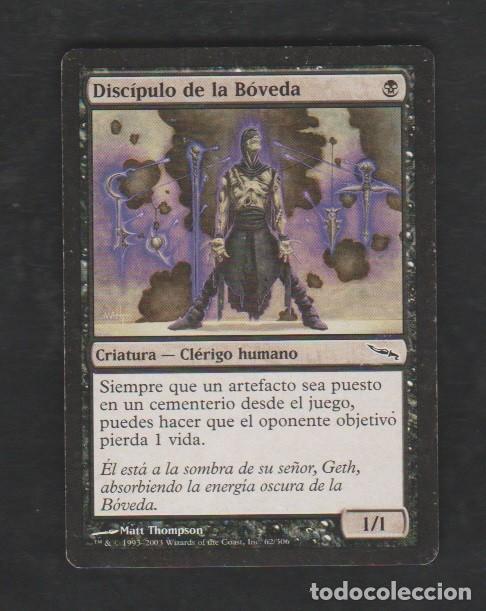 Barajas de cartas: MAGIC THE GATHERING : DISCIPULO DE LA BOVEDA ( HUMANO ) - Foto 1