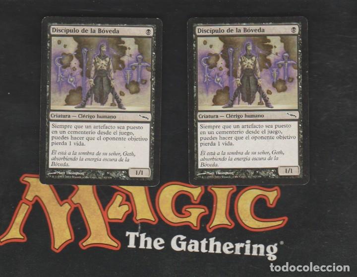 Barajas de cartas: MAGIC THE GATHERING : PAREJA , DISCIPULO DE LA BOVEDA ( HUMANO ) - Foto 1