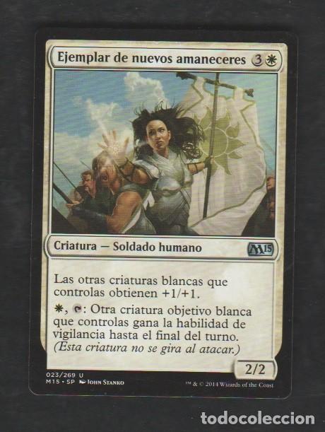 Barajas de cartas: MAGIC THE GATHERING : EJEMPLAR DE NUEVOS AMANECERES ( HUMANO ) - Foto 1