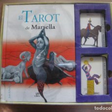 Jeux de cartes: TAROT DE MARSELLA EN SU CAJA CON LIBRO BARAJA NUEVA PERFECTA VER FOTOS. Lote 312184918