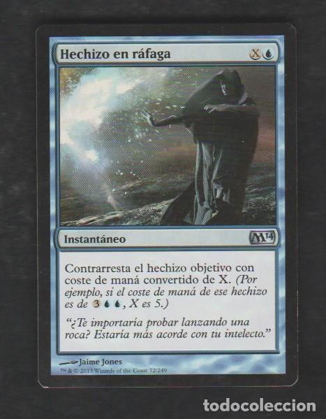 Barajas de cartas: MAGIC THE GATHERING : HECHIZO EN RAFAGA ( COUNTER ) - Foto 1